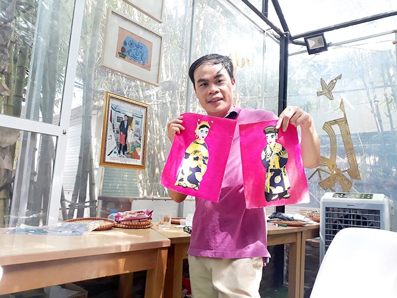 vun art ghep uoc mo cua nguoi khuyet tat