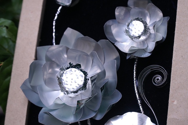 Gặp nữ họa sĩ khiến lon bia “nở” hoa sen - 3