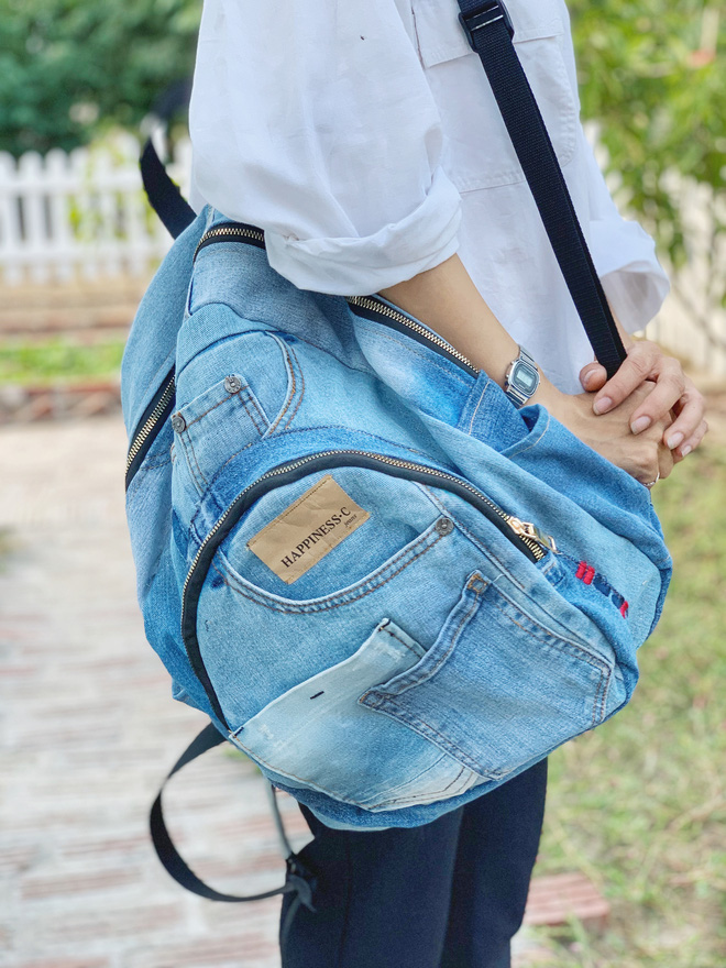 Cô gái trẻ bỏ phố về quê "giải cứu" những chiếc quần jean cũ từ giấc mơ năm 17 tuổi - Ảnh 6.