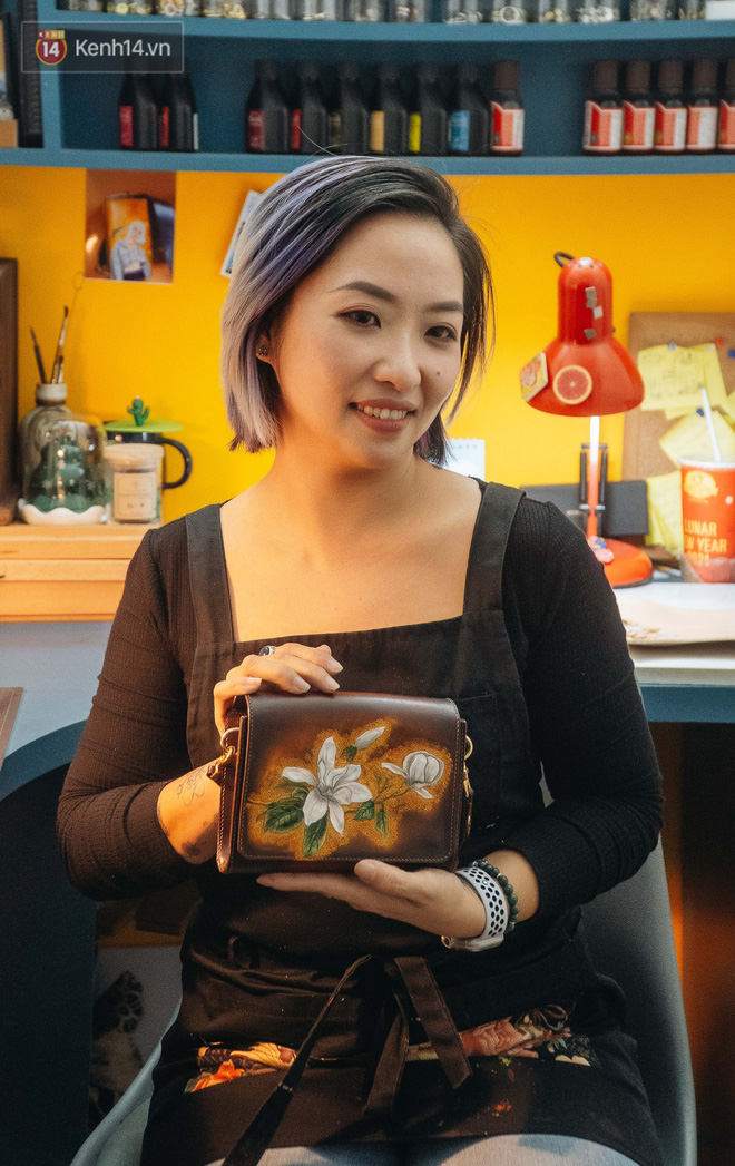 Bỏ công việc thiết kế, cô gái Hà Nội bắt đầu sự nghiệp điêu khắc "kỳ lạ" từ... miếng da vụn được cho - Ảnh 19. Bỏ công việc thiết kế, cô gái Hà Nội bắt đầu sự nghiệp điêu khắc "kỳ lạ" từ... miếng da vụn được cho - Ảnh 19.