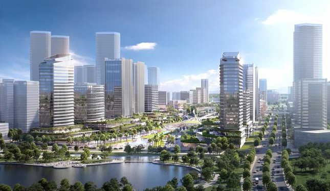 Lộ diện thiết kế trung tâm hành chính - trụ sở 12 bộ, ngành tại Tây Hồ Tây ảnh 2