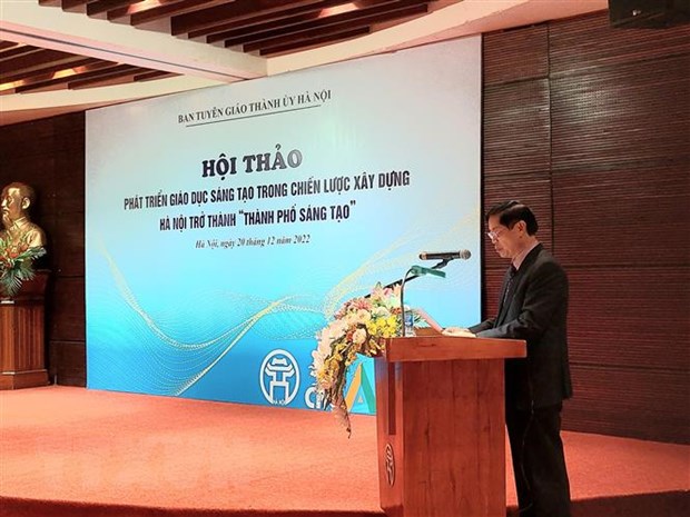 Phát triển giáo dục sáng tạo xây dựng Hà Nội là Thành phố Sáng tạo hình ảnh 2 Phat trien giao duc sang tao xay dung Ha Noi la Thanh pho Sang tao hinh anh 2