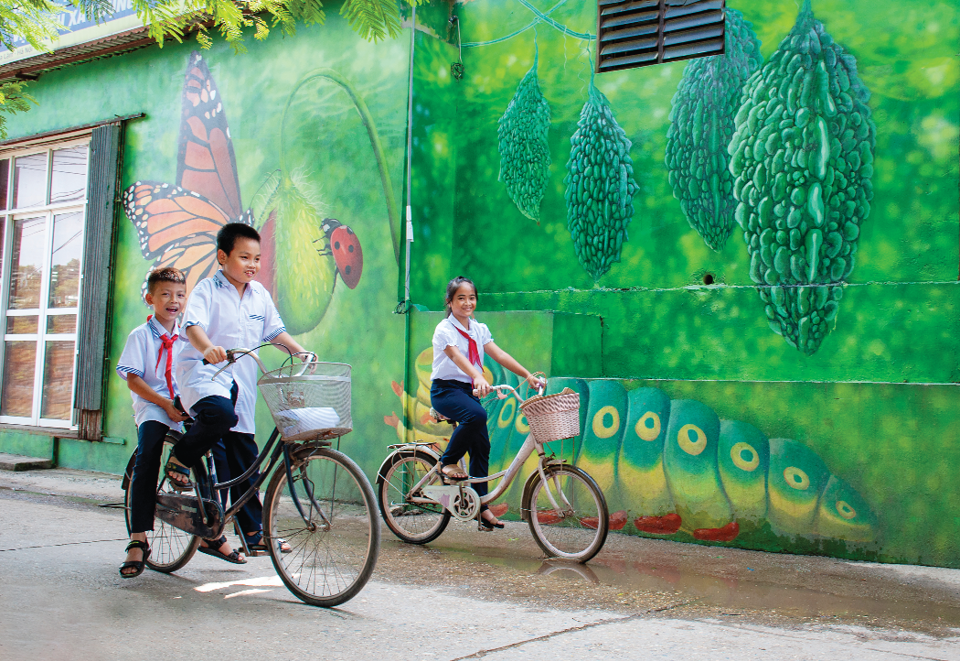 Chử X&aacute; - l&agrave;ng b&iacute;ch họa đầu ti&ecirc;n của H&agrave; Nội Ảnh: Nguyễn Gia Kh&aacute;nh