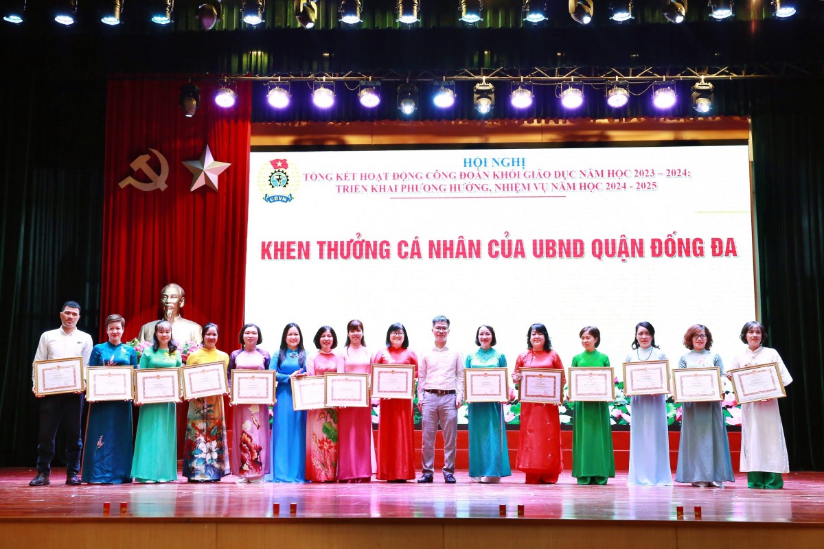 Đổi mới, sáng tạo hoạt động Công đoàn khối trường học và nữ công công đoàn quận Đống Đa