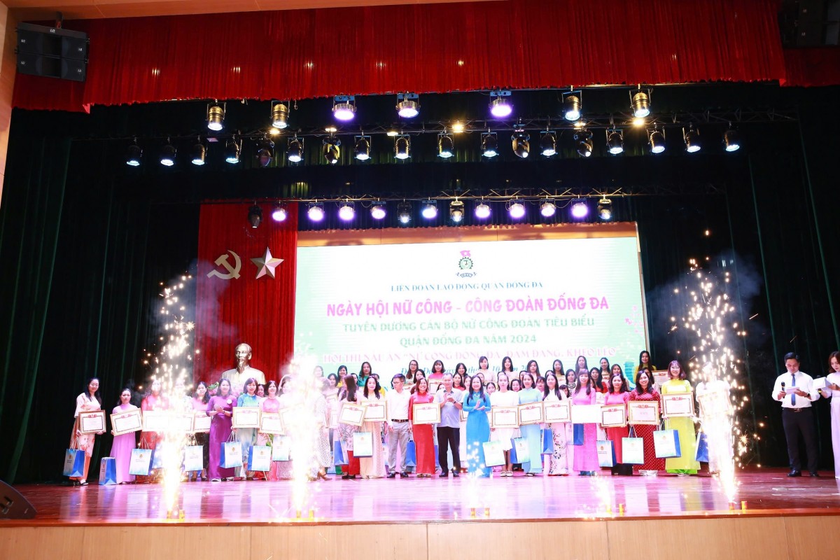 Đổi mới, sáng tạo hoạt động Công đoàn khối trường học và nữ công công đoàn quận Đống Đa