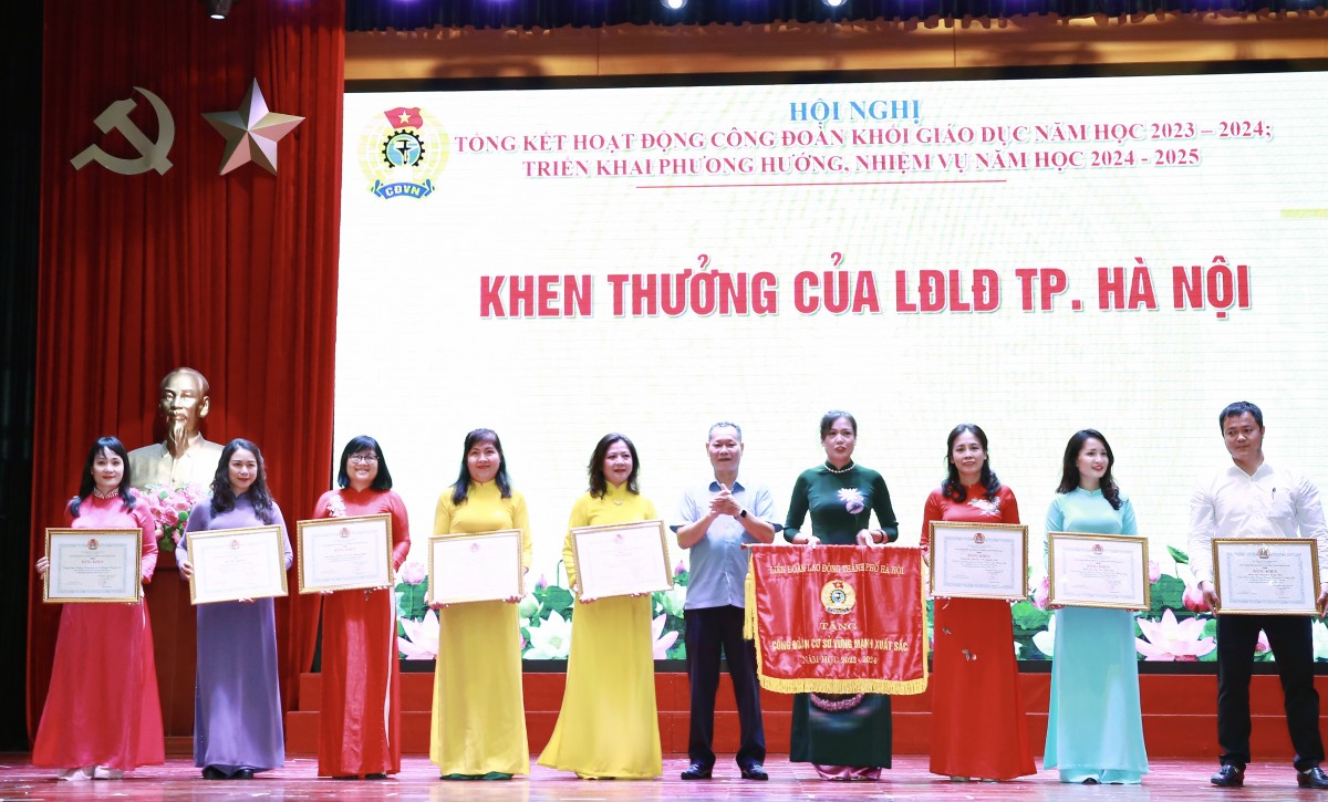 Đổi mới, sáng tạo hoạt động Công đoàn khối trường học và nữ công công đoàn quận Đống Đa