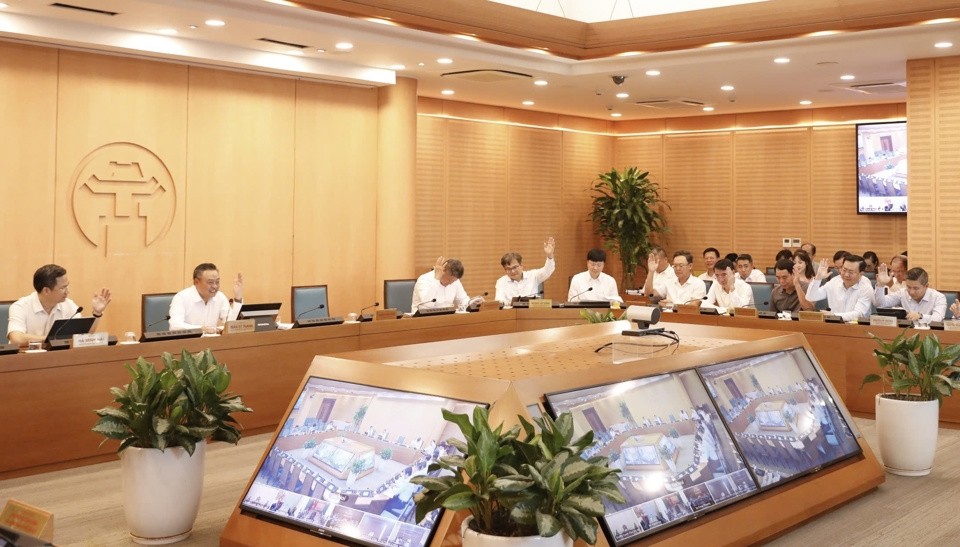 Hà Nội xem xét, thông qua đề án về giao thông thông minh Hà Nội xem xét, thông qua đề án về giao thông thông minh