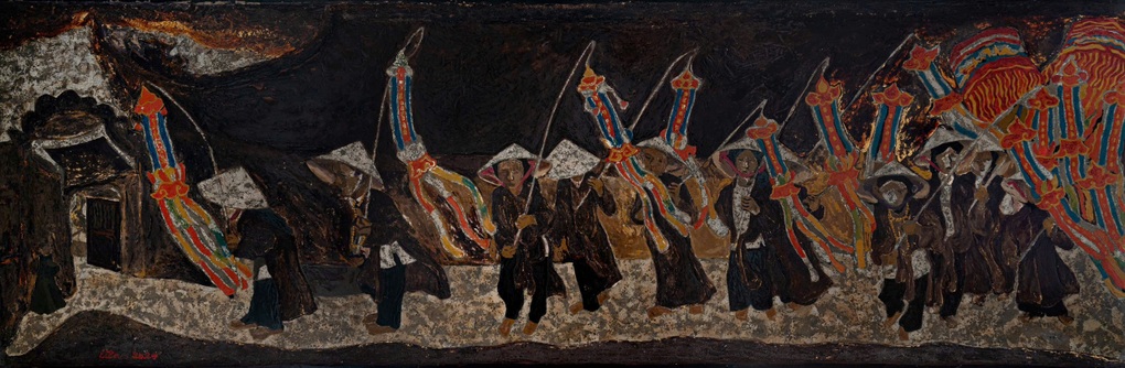 Họa sĩ Đinh Thị Kim Liên mang chiêm nghiệm về cuộc đời đến triển lãm Dòng chảy - 2