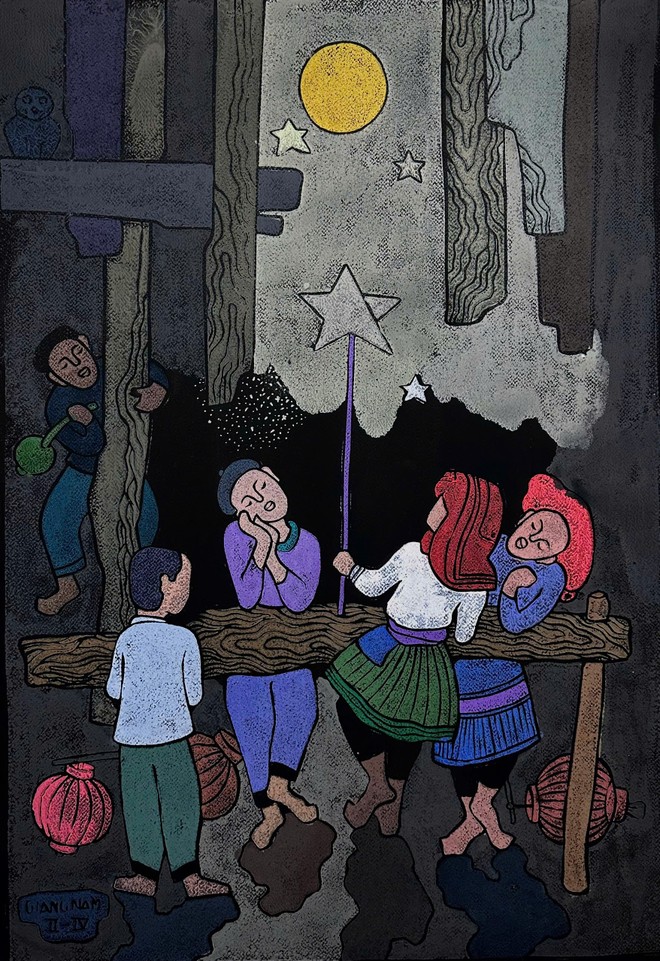 "Trông trăng" - Trần Giang Nam "Trông trăng" - Trần Giang Nam