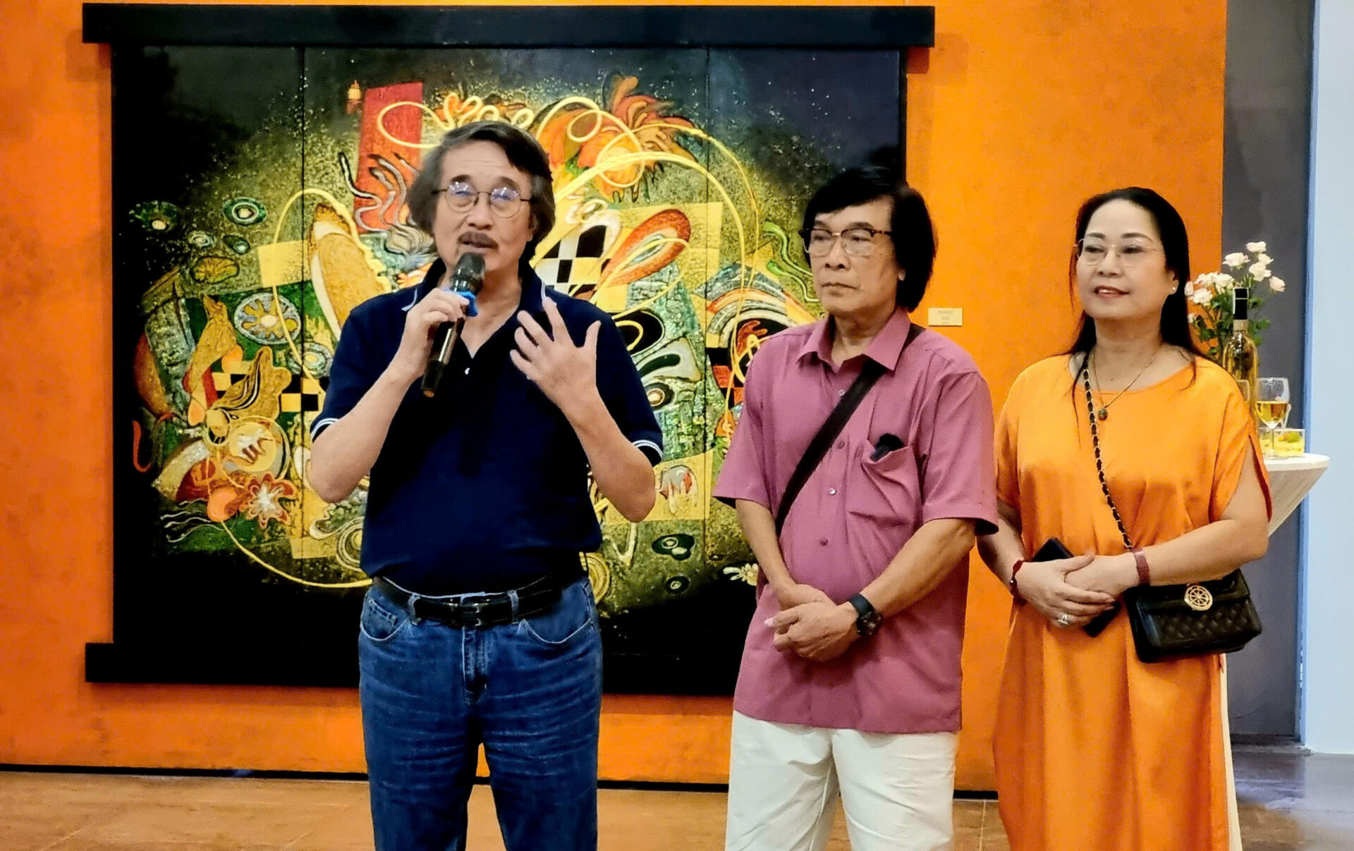 Hành trình “Từ hiện thực đến trừu tượng, từ truyền thống đến hiện đại” của họa sĩ Hùng Khuynh - 3