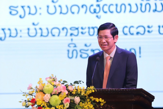 Khai mạc Tuần Văn hóa Lào tại Việt Nam 2025 - Ảnh 2. Khai mạc Tuần Văn hóa Lào tại Việt Nam 2025 - Ảnh 2.